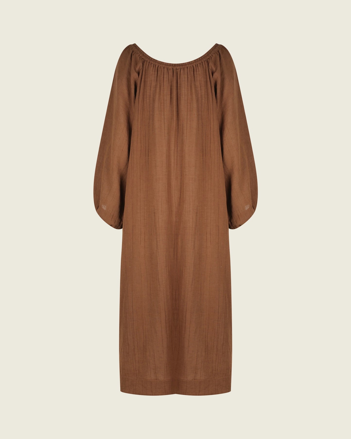 CORFU MAXI DRESS PECAN