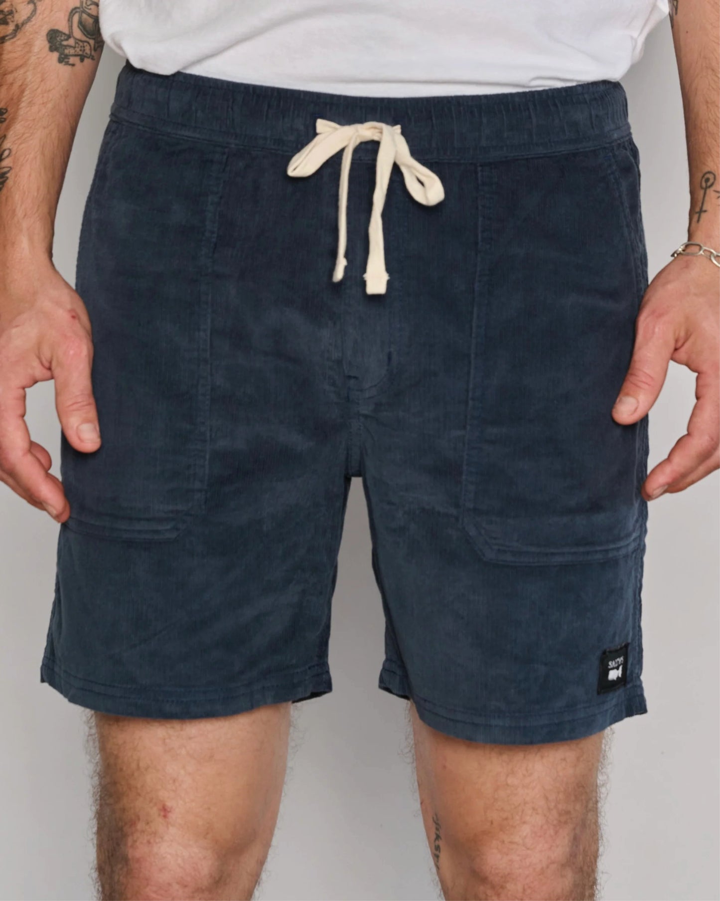 PANAMA CORD WALKSHORT NAVY